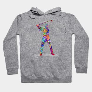 Male golfer Hoodie